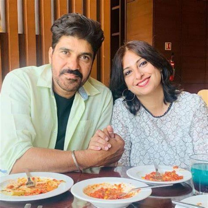 Suvinder Vicky, Gursharan Kaur Maan, And Their Kids